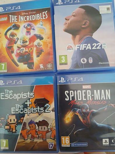 PS4 Games W/Disc