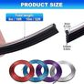 NEW SALE | Car Accessories Interior Trim Strips - Silver 10M / 32.8FT Universal Car Gap Fillers Automobile Mods Decorative Accessories DIY Flexible Strip Decor Accessory with Installing Tool Image 4
