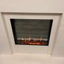 Electric fire and natural stone fireplace Image 4