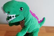Roaring Dinosaur Interactive Plush Toy