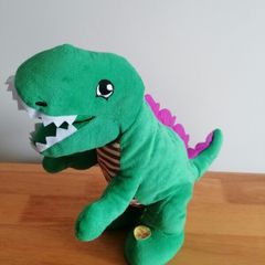 Roaring Dinosaur Interactive Plush Toy