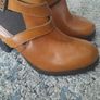 tan leather boots from new look Image 4