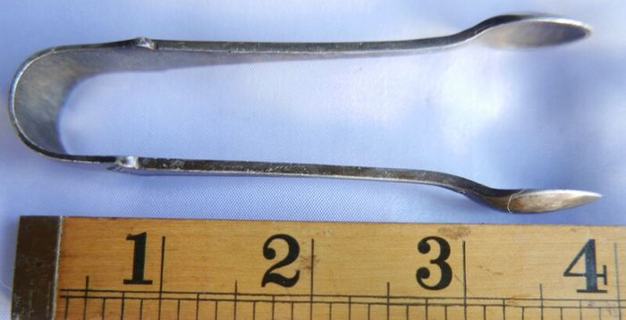 Silver Plated Sugar Tong
