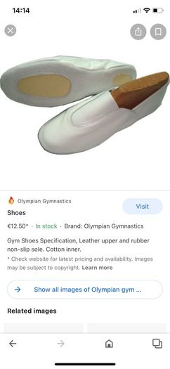gymnastics shoes