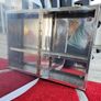 Stainless steel bathroom mirror cabinet Image 2