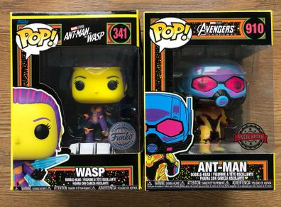 Funko Marvel: Ant-Man and the Wasp Blacklight Bundle