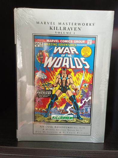 Marvel Masterworks Killraven Volume 1 Hardcover