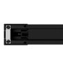 Sliding Door Aluminium and ESG Glass 102.5x205 cm Black Image 5