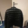 mens leather jacket river island Image 3