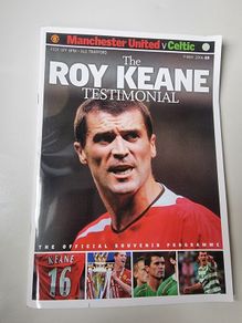 Roy Keane Testimonial. Official Souvenir programme