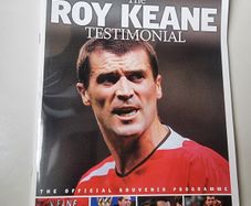 Roy Keane Testimonial. Official Souvenir programme