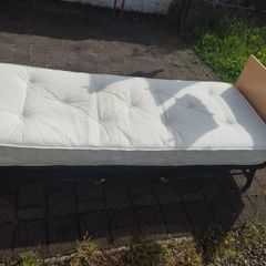 folding bed with mattress