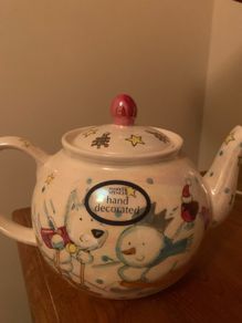 Festive teapot