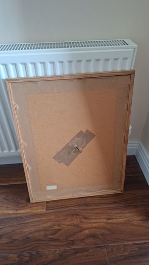 Vintage 1990's Framed Photo of Soccer Heads Harp Lager John Aldridge