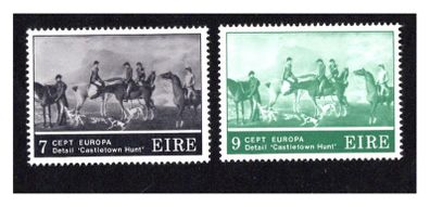 1975 Ireland Europa Paintings Commemorative Stamps Mint Never Hinged (MNH)