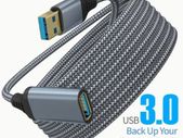 USB 3.0 Extension Cable 3m Type A Male to Female, High-Speed 5Gbps