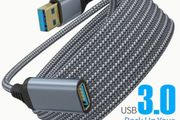 USB 3.0 Extension Cable 3m Type A Male to Female, High-Speed 5Gbps