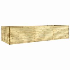 Garden Raised Bed 450x150x96 cm Impregnated Pinewood