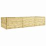 Garden Raised Bed 450x150x96 cm Impregnated Pinewood Image 2