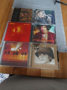 Cd Hendrix Ian Dury Chemical Brothers deus Depeche mode u2
