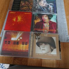 Cd Hendrix Ian Dury Chemical Brothers deus Depeche mode u2