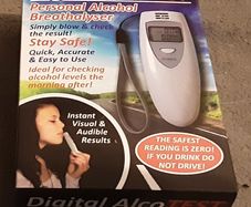 new in the box breathalyser