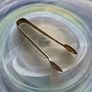 Antique Hallmarked Silver Sugar Tongs Image 3