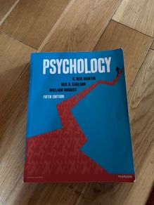College Textbook - Psychology 5th Edition