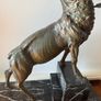 Bronze Stag on marble Image 6