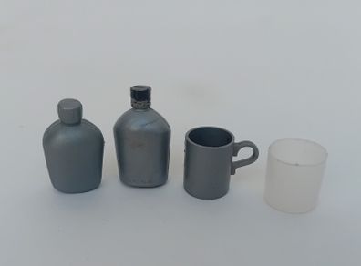Palitoy Action Man Bottles & Cups
