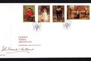 1979 Jersey Famous Jersey Artists Commemorative Stamps First Day Cover (FDC)