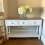 White Console Table Image 2