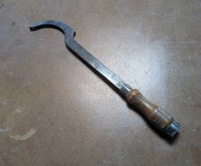 Old rare Swan neck mortice chisel