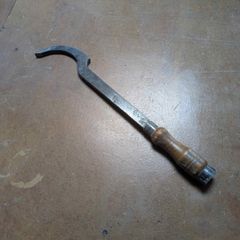 Old rare Swan neck mortice chisel