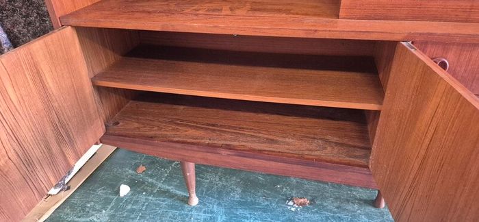 Mid Century Teak Highboard