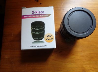 Canon fit 3 piece extension tubes  (for macro)