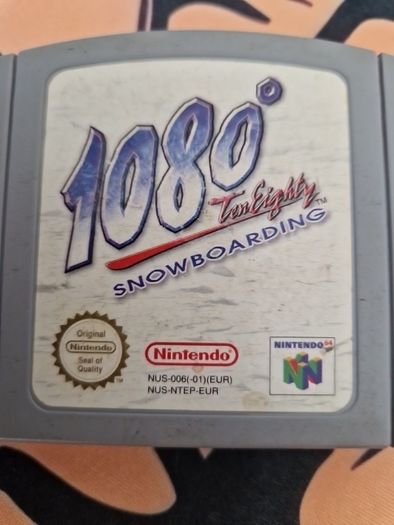 1080 Ten Eighty Snowboarding Nintendo 64 N64 Games Original