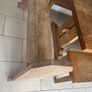 solid wood bench Image 4
