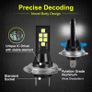 2X H7 LED Lamp Super Bright 12 3030SMD Car Fog Lights 12V 24V 6000K White Driving Running Led H7 Bulbs Image 3