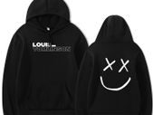 Louis Tomlinson Hoodie The Signature Comfort and Charm of Louis's Exclusive Apparel. Louis Tomlinson Merch Shirt, Louis Tomlinson smiley hoodie for adults and kids