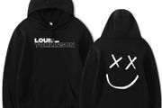 Louis Tomlinson Hoodie The Signature Comfort and Charm of Louis's Exclusive Apparel. Louis Tomlinson Merch Shirt, Louis Tomlinson smiley hoodie for adults and kids