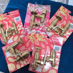 Solid brass radiator valves X5