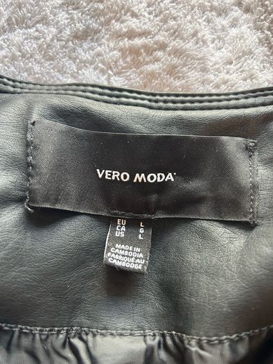 vera moda faux leather jacket