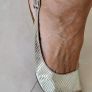 FAITH leather gold open toes sling back flats Sz 39 (Fit 6-6.5UK) Image 8