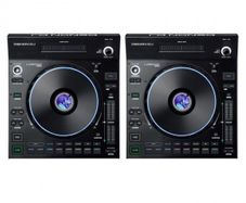 Pair of Denon DJ LC6000 Prime controllers with 2 UDG Cases