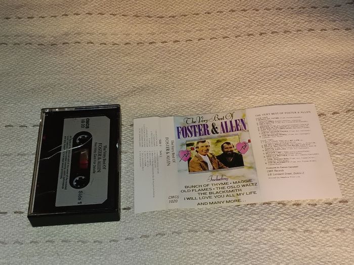 A Selection of 4 Cassette Tapes For Sale Here