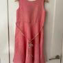 Pink Linen Dress from Marie Puce Image 3