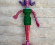 Disney Pixar Monsters Inc Celia Figure 2002 McDonalds Happy Meal Toy Used Please see photos