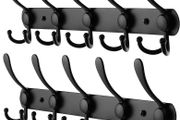 NEW SALE | Coat Hooks for Wall - Stainless Steel Coat Racks (2 Pack) - Heavy Duty Coat Hooks Wall Mounted - Premium Design Rust Free Coat Hanger