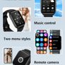 Smart Watch Answer Dial Call,Smart Watches for Women Men HD Touch Screen Fitness watch with SpO2-Monitor Heart Rate Sleep Monitor Pedometer Watch Multi Sports Mode for Android iOS Image 5
